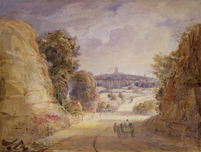 View of Wolverhampton by Thomas Charles Leeson Rowbotham